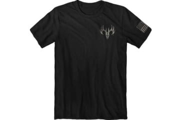 Image of Buck Wear T-shirt ''faith Family Flag Freedom'' Black Xl