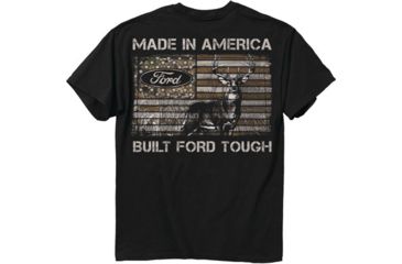 Image of Buck Wear T-shirt ''ford Made In America'' S-sleeve Black 2xl