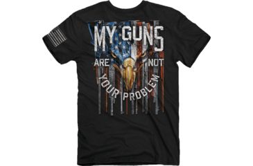 Image of Buck Wear T-shirt ''my Guns'' S-sleeve Black Xx-large