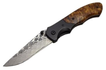 Image of BucknBear Army Linerlock Folder, Silver Blade, NSN N BNB142267