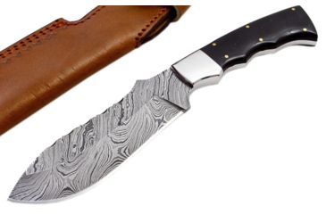 Image of BucknBear Big Boy Hunter Fixed Knife, Silver Blade, NSN N BNB134678