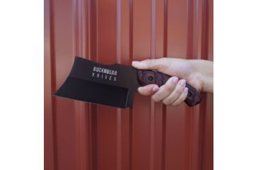Image of BucknBear Tactical Chopper with G10Handle, Black, Red, BNB923219