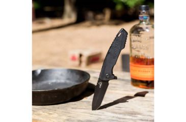 Image of BucknBear Tactical Flipper with G10 Handle, Black/ Black, BNB4041