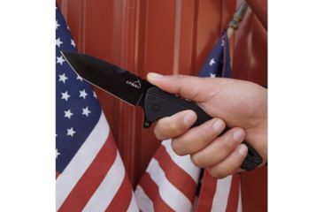 Image of BucknBear Tactical Flipper with G10 Handle, Black/ Black, BNB4041