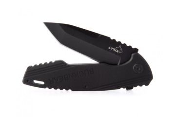 Image of BucknBear Tactical Flipper with G10 Handle, Black/ Black, BNB4041