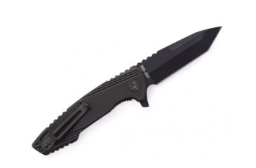 Image of BucknBear Tactical Flipper with G10 Handle, Black/ Black, BNB4041