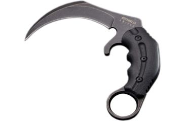 Image of BucknBear Velociraptor Claw Karambit with G10 Handle, Black, Black, BNB1066KAB