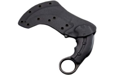 Image of BucknBear Velociraptor Claw Karambit with G10 Handle, Black, Silver, BNB1066KAS