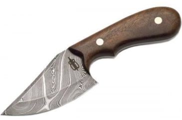 Image of BucknBear Wild Skinner with Walnut Wood Handle, Silver, Wood, BNB134660