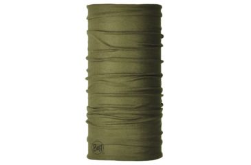 Image of Buff Coolnet UV Neckwear, Solid Military, 119328.846.10.00