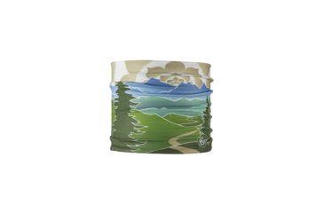 Image of Buff CoolNet UV Plus Multifunctional Headband Breast Cancer Prevention Partners, Peaceful Path, 119475-845