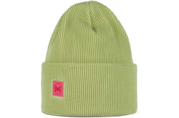 Image of Buff CrossKnit Beanie, Solid Sheen Yellow, 132891.109.10.00