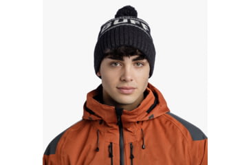 Image of Buff Knitted Beanie, Hido Multi, 132332.555.10.00