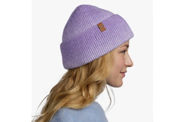 Image of Buff Knitted Beanie, Marin Lavender, 132324.728.10.00