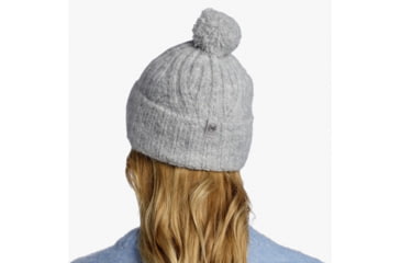 Image of Buff Knitted Beanie, Nerla Grey, 132335.937.10.00