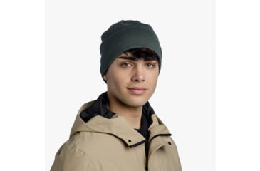 Image of Buff Knitted Beanie, Niels Evo Silversage, 126457.313.10.00