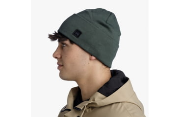 Image of Buff Knitted Beanie, Niels Evo Silversage, 126457.313.10.00
