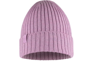 Image of Buff Knitted Beanie Norval Hat -Unisex, Pansy, 124242.601.10.00