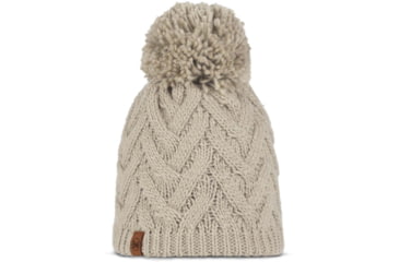 Image of Buff Knitted &amp; Fleece Beanie, Caryn Ecru, 123515.014.10.00