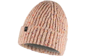 Image of Buff Knitted &amp; Fleece Beanie, Pale Pink, 129698.508.10.00