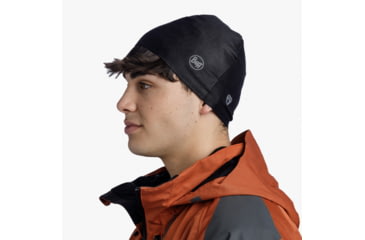 Image of Buff ThermoNet Beanie, Solid Black, 132450.999.10.00