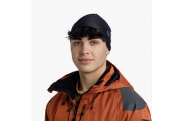 Image of Buff ThermoNet Beanie, Solid Black, 132450.999.10.00