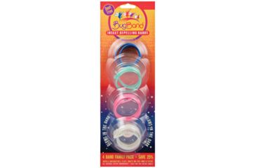 Image of Bug Band Repelent Wristband, Family, 4pk, 88206