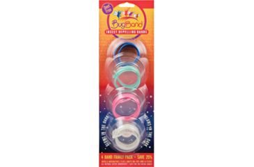 Image of Bug Band Repelent Wristband, Family, 4pk, 88206