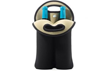 Image of Built Ny Two Bottle Tote - Black 2B-BLK