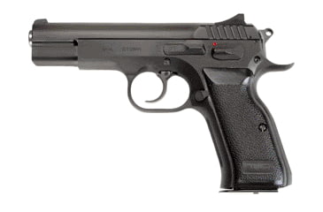 Image of BUL Armory USA Storm Pistol, 9mm Luger, 4.4in barrel, steel frame, black polymer grip, recoil operated semi-automatic, fixed 3-dot, 17 round magazine, BUL-STORM-9MM-4.4-1-FRRMPG