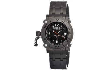 Image of Bull Titanium Bull Titanium LH002 Longhorn Mens Watch, Black BULLH002