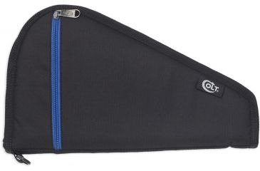 Image of Bulldog Cases &amp; Vaults 15in x 6in Med Pistol Rug w/Zipper Pocket, Black, CLT-42