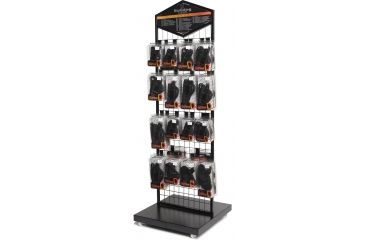Image of Bulldog Cases &amp; Vaults 58 Piece Holster Display, with Deluxe Black Display Rack BD-058R