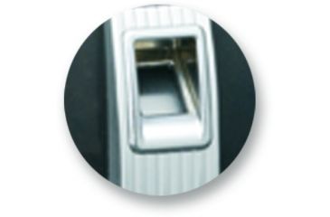 Image of Bulldog Cases &amp; Vaults 14x10x8in Pistol Vault w/ Biometric Fingerprint Lock, Black BD3000