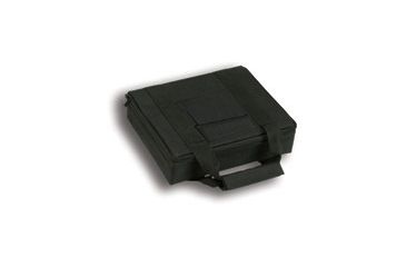 Image of Bulldog Cases &amp; Vaults Hard Sided 18x11in Black Nylon 4 Pistol Case w/ Locking Zipper BD518