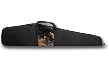 Image of Bulldog Cases &amp; Vaults Camo Panel Black w/ Camo Panel 48in Rifle Case BD210
