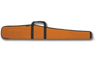 Image of Bulldog Cases &amp; Vaults Deluxe Blaze Orange with Black Trim 52in Shotgun Case BD253