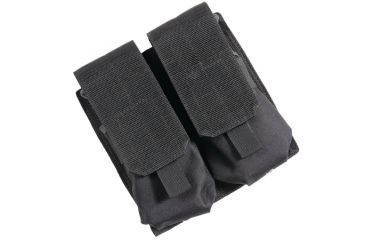 Image of Bulldog Cases &amp; Vaults Extreme MOLLE Double Magazine Holder AR/AK Style Black