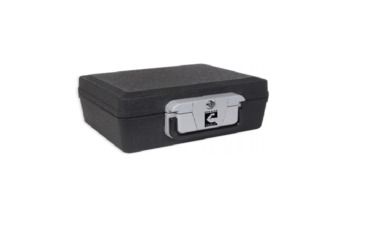 Image of Bulldog Cases &amp; Vaults Fire/Water Resistant Lock Box, Black, SV-400