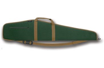 Image of Bulldog Cases &amp; Vaults Extreme Green with Tan Trim 48in Rifle Case BD241