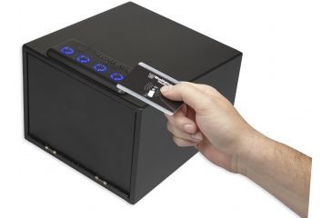 Image of Bulldog Cases &amp; Vaults Magnum LED Quick Vault,RFID Access and Shelf,14x10x8in BD4040