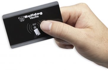 Image of Bulldog Cases &amp; Vaults Magnum LED Quick Vault,RFID Access and Shelf,14x10x8in BD4040