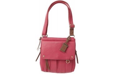 Image of Bulldog Cases &amp; Vaults Medium Cross Body Style Purse w/Holster, Pink, BDP-036