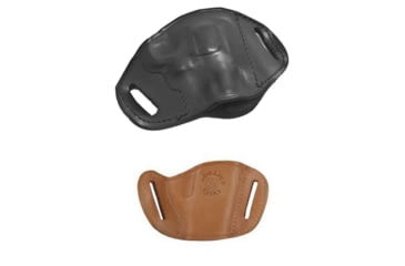 Image of Bulldog Cases Molded Left Hand Black Belt Slide Holster - Small, Black, Tan