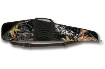 Image of Bulldog Cases &amp; Vaults Pinnacle RealTree Camo with Brown Trim &amp; Black Leather 48in Rifle Case BD206