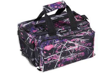 Image of Bulldog Cases &amp; Vaults Muddy Girl Camo Range Bag, Deluxe, with Strap - 13inx7inx7in BD910MDG