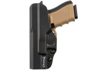 Image of Bulldog Cases & Vaults Polymer Inside Pants Holsters w/ metal clip - right hand only Fits Glock 43, Black, PIP-G43