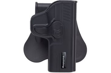 Image of Bulldog Cases &amp; Vaults Rapid Release Polymer Holster with Paddle, Sig Sauer P365, Right Hand, Black, RR-S365