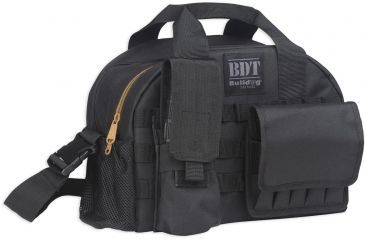 Image of Bulldog Cases &amp; Vaults Tactical Range Bag w/MOLLE Mag Pouches, Black, BDT940B