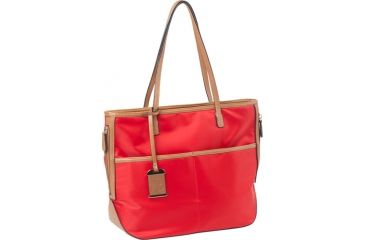 Image of Bulldog Cases &amp; Vaults Tote Style Nylon Purse W/Holster, Bright Red, BDP-056